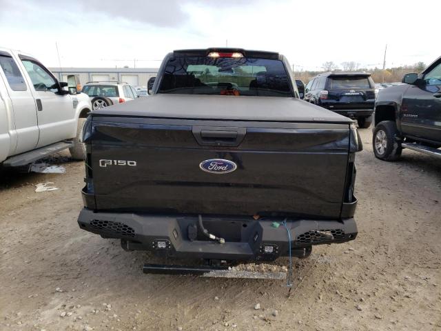 1FTEX1EP2FKE45169 - 2015 FORD F150 SUPER CAB BLACK photo 6