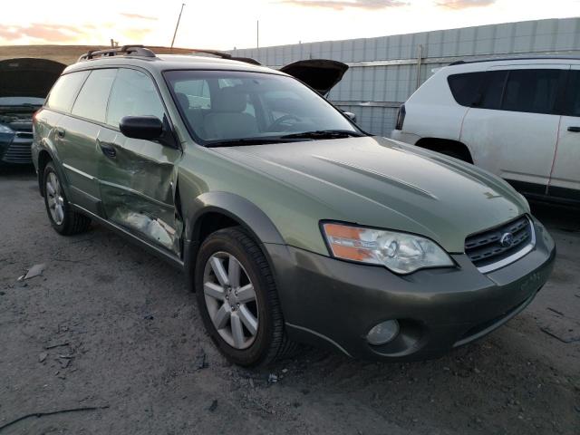 4S4BP61C467341090 - 2006 SUBARU LEGACY OUTBACK 2.5I GREEN photo 4