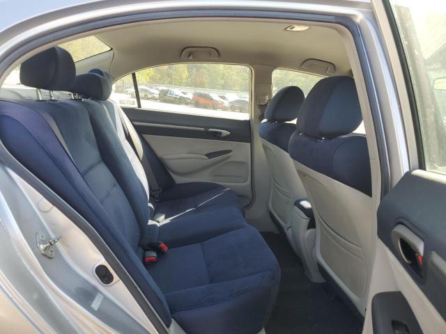 JHMFA36287S030894 - 2007 HONDA CIVIC HYBRID SILVER photo 10