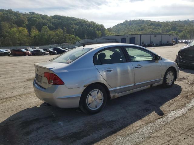 JHMFA36287S030894 - 2007 HONDA CIVIC HYBRID SILVER photo 3
