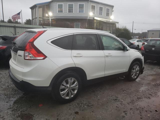 5J6RM4H73EL057426 - 2014 HONDA CR-V EXL WHITE photo 3