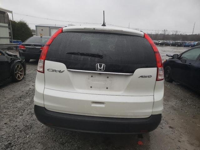 5J6RM4H73EL057426 - 2014 HONDA CR-V EXL WHITE photo 6