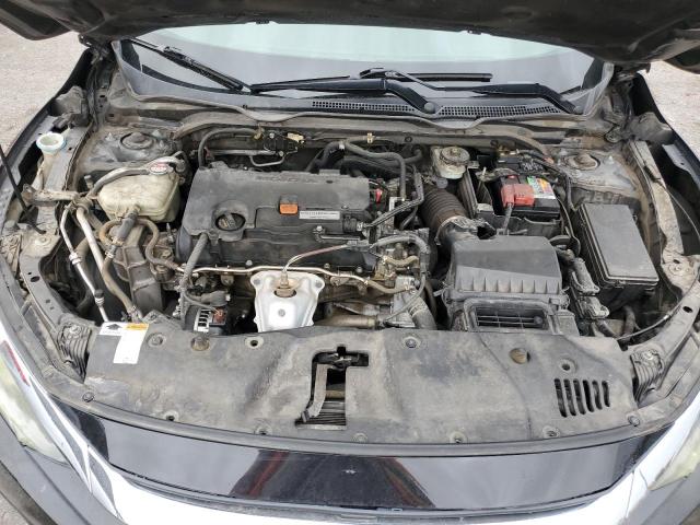 19XFC2F70JE003488 - 2018 HONDA CIVIC EX BLACK photo 11