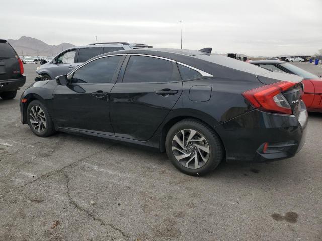 19XFC2F70JE003488 - 2018 HONDA CIVIC EX BLACK photo 2