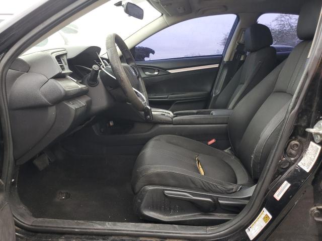 19XFC2F70JE003488 - 2018 HONDA CIVIC EX BLACK photo 7