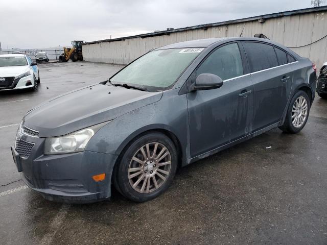 1G1PJ5SB1D7167822 - 2013 CHEVROLET CRUZE ECO GRAY photo 1