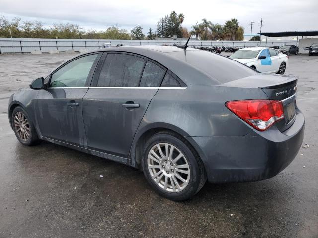 1G1PJ5SB1D7167822 - 2013 CHEVROLET CRUZE ECO GRAY photo 2