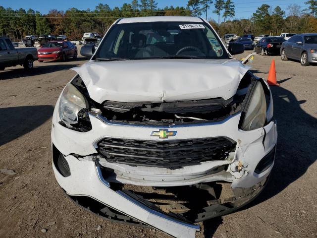 2GNALBEK7G6224103 - 2016 CHEVROLET EQUINOX LS WHITE photo 5