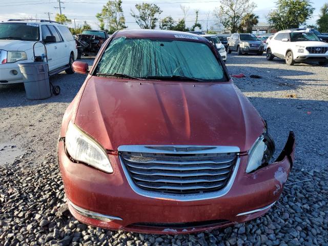1C3CCBAB2DN686605 - 2013 CHRYSLER 200 LX RED photo 5
