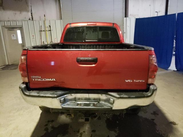 5TEUU42NX5Z088021 - 2005 TOYOTA TACOMA ACCESS CAB წითელი ფოტო 6