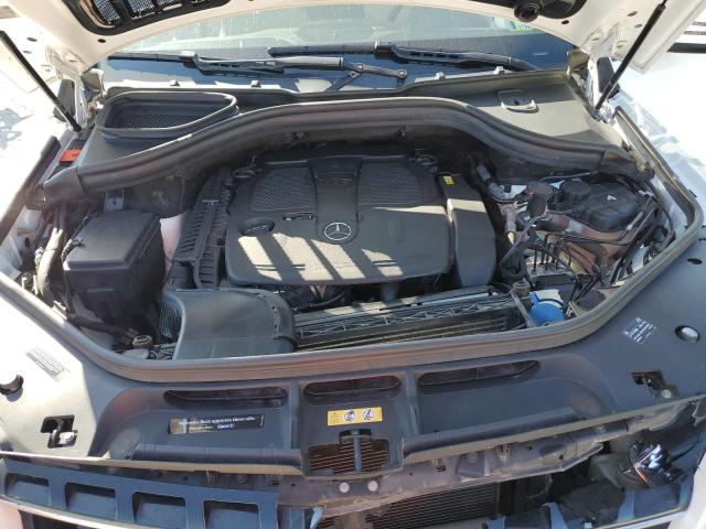 4JGDA5HB6FA449893 - 2015 MERCEDES-BENZ ML 350 4MATIC WHITE photo 12