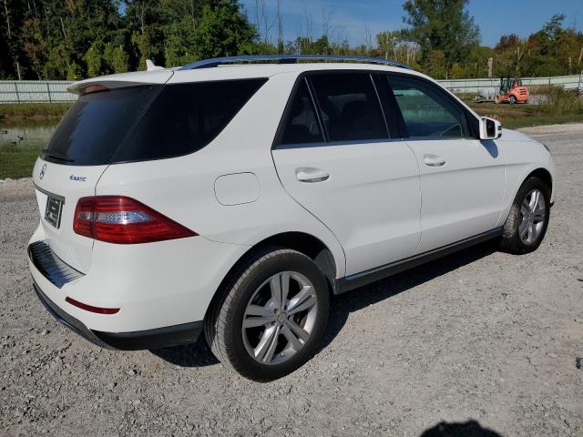 4JGDA5HB6FA449893 - 2015 MERCEDES-BENZ ML 350 4MATIC WHITE photo 3