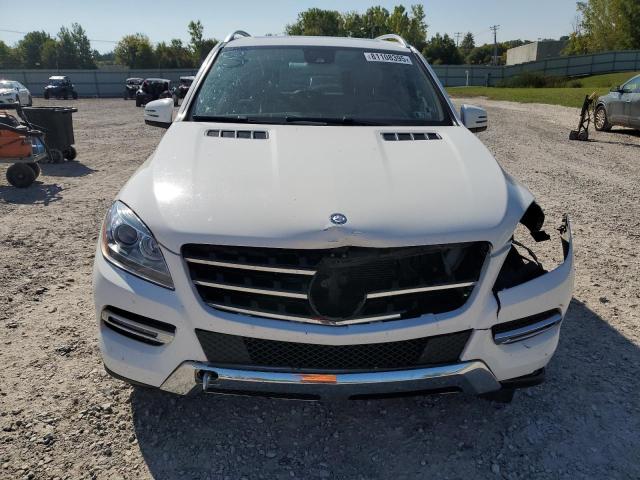 4JGDA5HB6FA449893 - 2015 MERCEDES-BENZ ML 350 4MATIC WHITE photo 5
