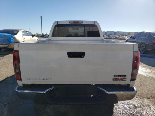 1GTCS148958200915 - 2005 GMC CANYON WHITE photo 6