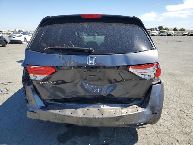 5FNRL5H65GB081612 - 2016 HONDA ODYSSEY EXL GRAY photo 6