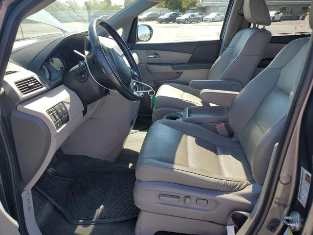 5FNRL5H65GB081612 - 2016 HONDA ODYSSEY EXL GRAY photo 7