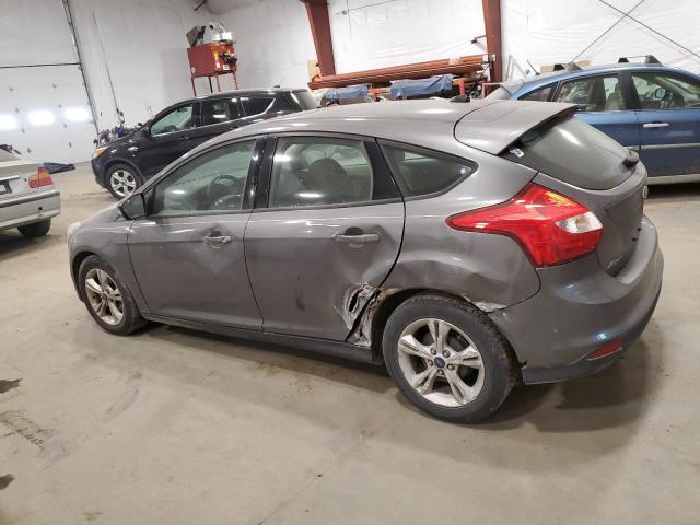 1FADP3K29EL448150 - 2014 FORD FOCUS SE GRAY photo 2