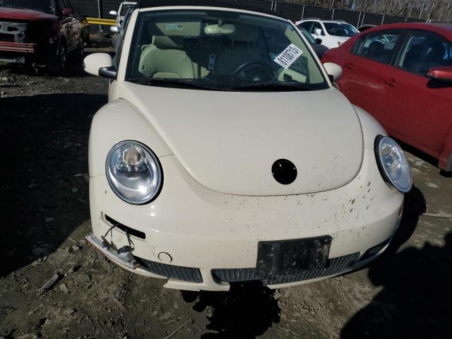 3VWRG3AL1AM007919 - 2010 VOLKSWAGEN NEW BEETLE BEIGE photo 5