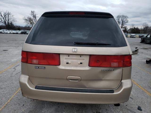 2HKRL18531H619930 - 2001 HONDA ODYSSEY LX GOLD photo 6