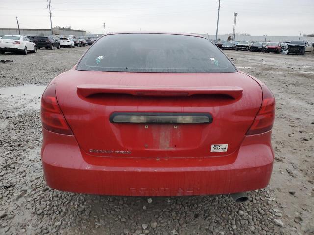 2G2WP552X81170576 - 2008 PONTIAC GRAND PRIX 红色 照片 6
