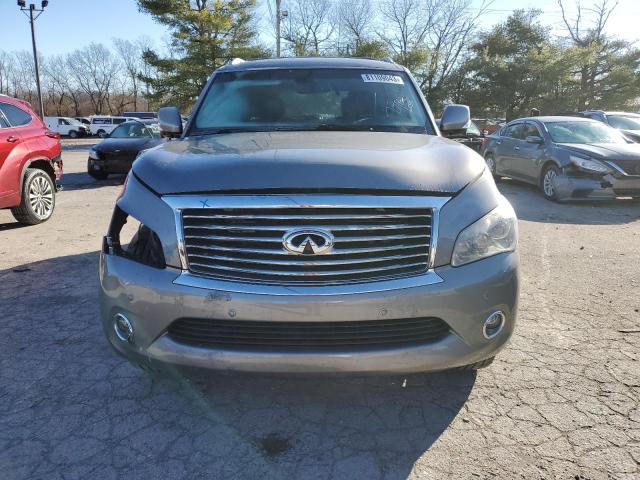 JN8AZ2NE9E9068198 - 2014 INFINITI QX80 SILVER photo 5