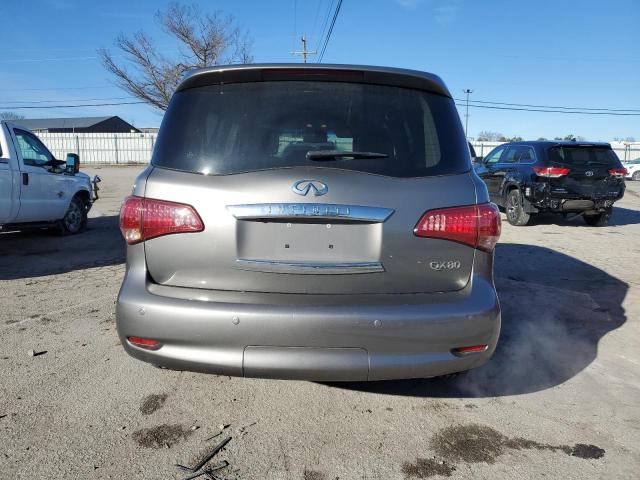 JN8AZ2NE9E9068198 - 2014 INFINITI QX80 SILVER photo 6