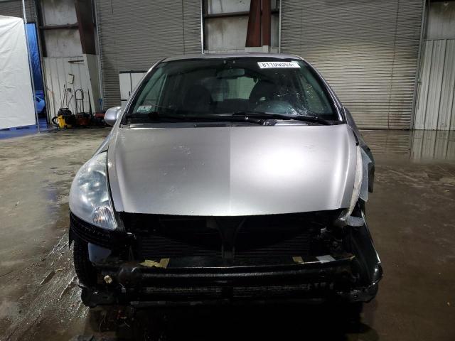 JHMGD384X7S035119 - 2007 HONDA FIT SILVER photo 5