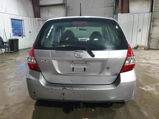 JHMGD384X7S035119 - 2007 HONDA FIT SILVER photo 6