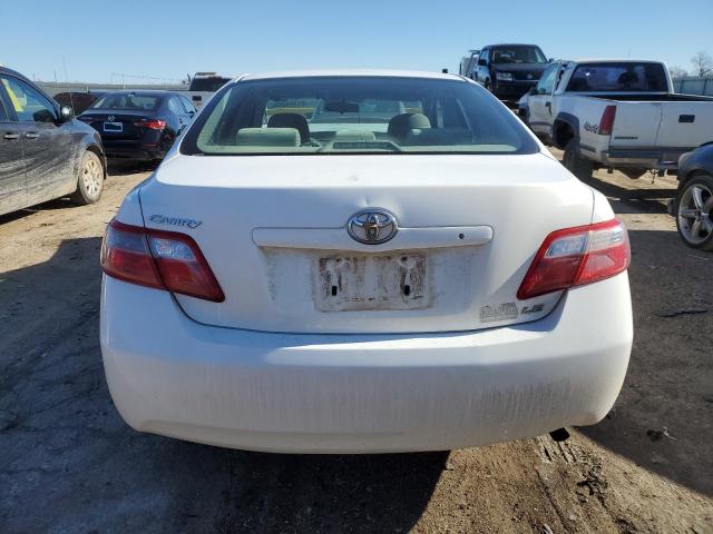 4T4BE46K07R010543 - 2007 TOYOTA CAMRY CE WHITE photo 6