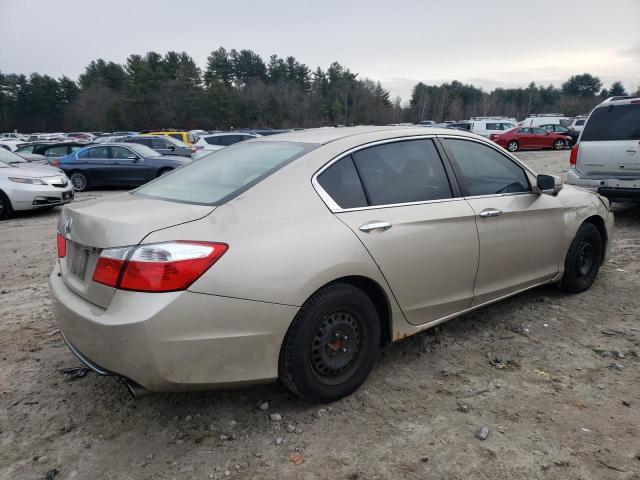 1HGCR2F71EA114353 - 2014 HONDA ACCORD EX GOLD photo 3