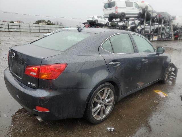 JTHBK262385074159 - 2008 LEXUS IS 250 GRAY photo 3