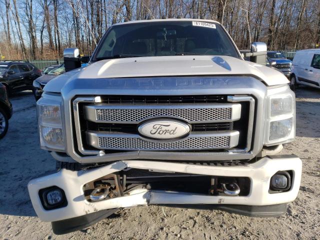 1FT7W2BT0FEA19823 - 2015 FORD F250 SUPER DUTY WHITE photo 5