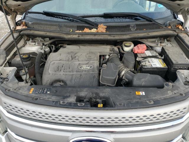 1FM5K8B82FGB08388 - 2015 FORD EXPLORER ვერცხლისფერი ფოტო 12