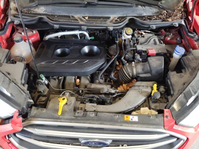 MAJ6P1ULXJC198480 - 2018 FORD ECOSPORT SE Червоний фото 12