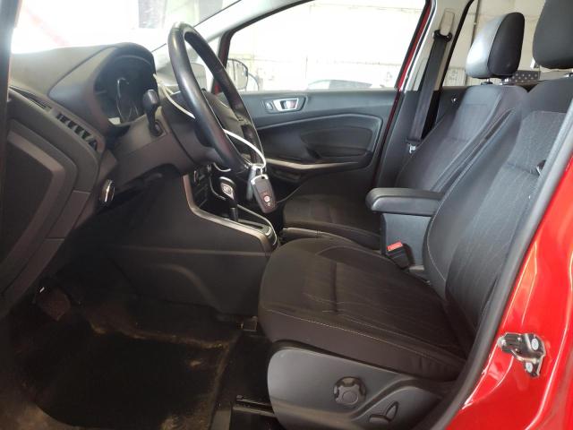 MAJ6P1ULXJC198480 - 2018 FORD ECOSPORT SE Червоний фото 7