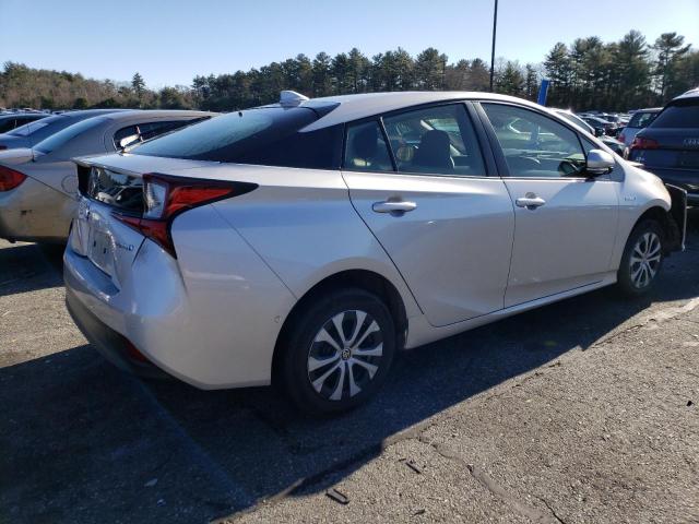 JTDL9RFU7K3011077 - 2019 TOYOTA PRIUS SILVER photo 3