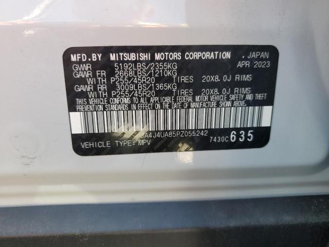 JA4J4UA85PZ055242 - 2023 MITSUBISHI OUTLANDER SE 白色 照片 13