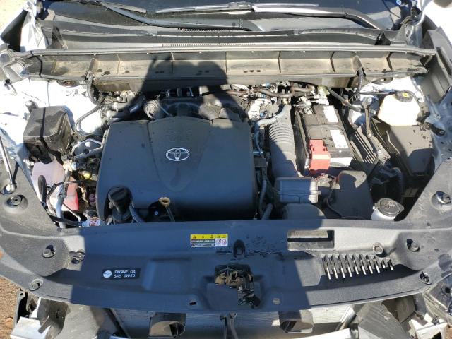 5TDGZRBH6MS550348 - 2021 TOYOTA HIGHLANDER XLE WHITE photo 12