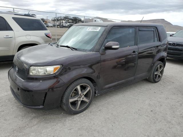 JTLKE50E781022333 - 2008 TOYOTA SCION XB MAROON photo 1