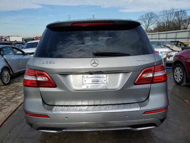 4JGDA5HBXEA313491 - 2014 MERCEDES-BENZ ML 350 4MATIC GRAY photo 6