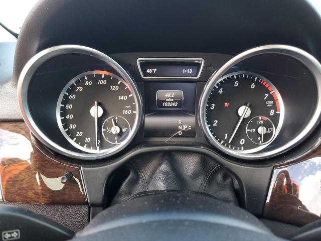 4JGDA5HBXEA313491 - 2014 MERCEDES-BENZ ML 350 4MATIC GRAY photo 9