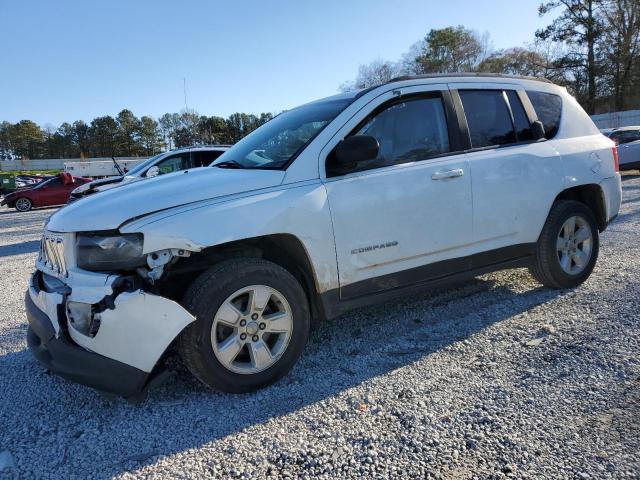 1C4NJCBA4GD569592 - 2016 JEEP COMPASS SPORT WHITE photo 1