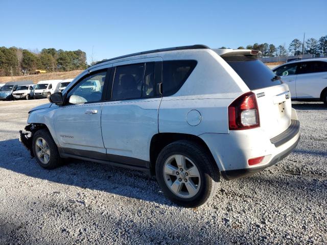 1C4NJCBA4GD569592 - 2016 JEEP COMPASS SPORT WHITE photo 2