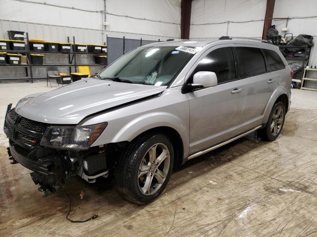 3C4PDCGB2HT516791 - 2017 DODGE JOURNEY CROSSROAD GRAY photo 1