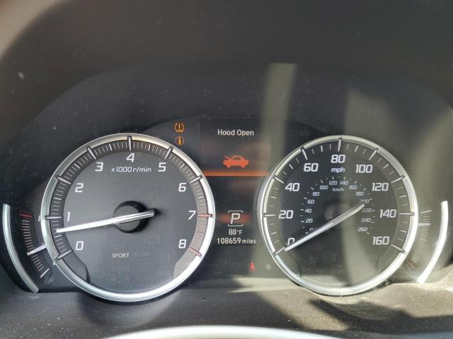 19UUB2F52FA019518 - 2015 ACURA TLX TECH შავი ფოტო 9