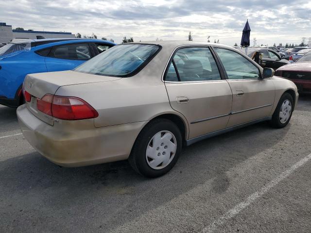 1HGCG1640YA095160 - 2000 HONDA ACCORD LX TAN photo 3