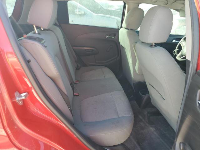 1G1JB6SH6C4116538 - 2012 CHEVROLET SONIC LS RED photo 10