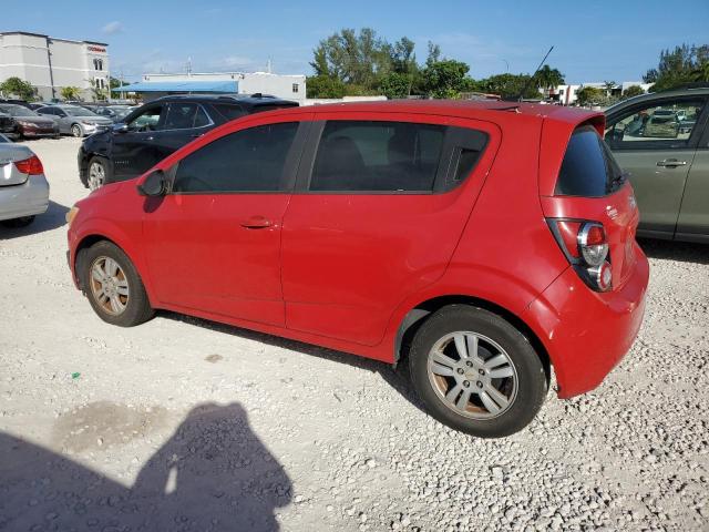 1G1JB6SH6C4116538 - 2012 CHEVROLET SONIC LS RED photo 2