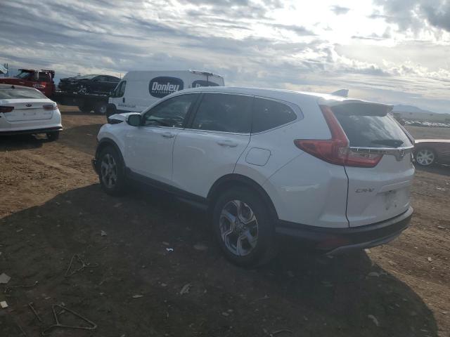 5J6RW1H58KA017664 - 2019 HONDA CR-V EX WHITE photo 2