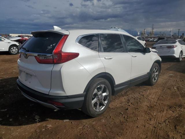 5J6RW1H58KA017664 - 2019 HONDA CR-V EX WHITE photo 3